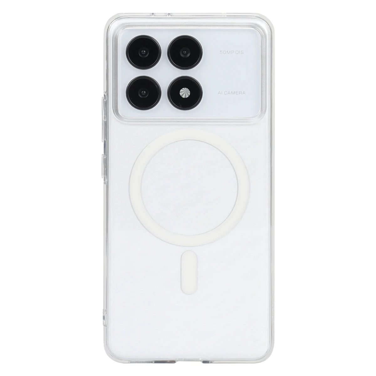 For Xiaomi POCO X6 Pro 5G Shockproof Back Cover Magnetic Luxury Matte  Clear Magnetic Armor Magsafe Case