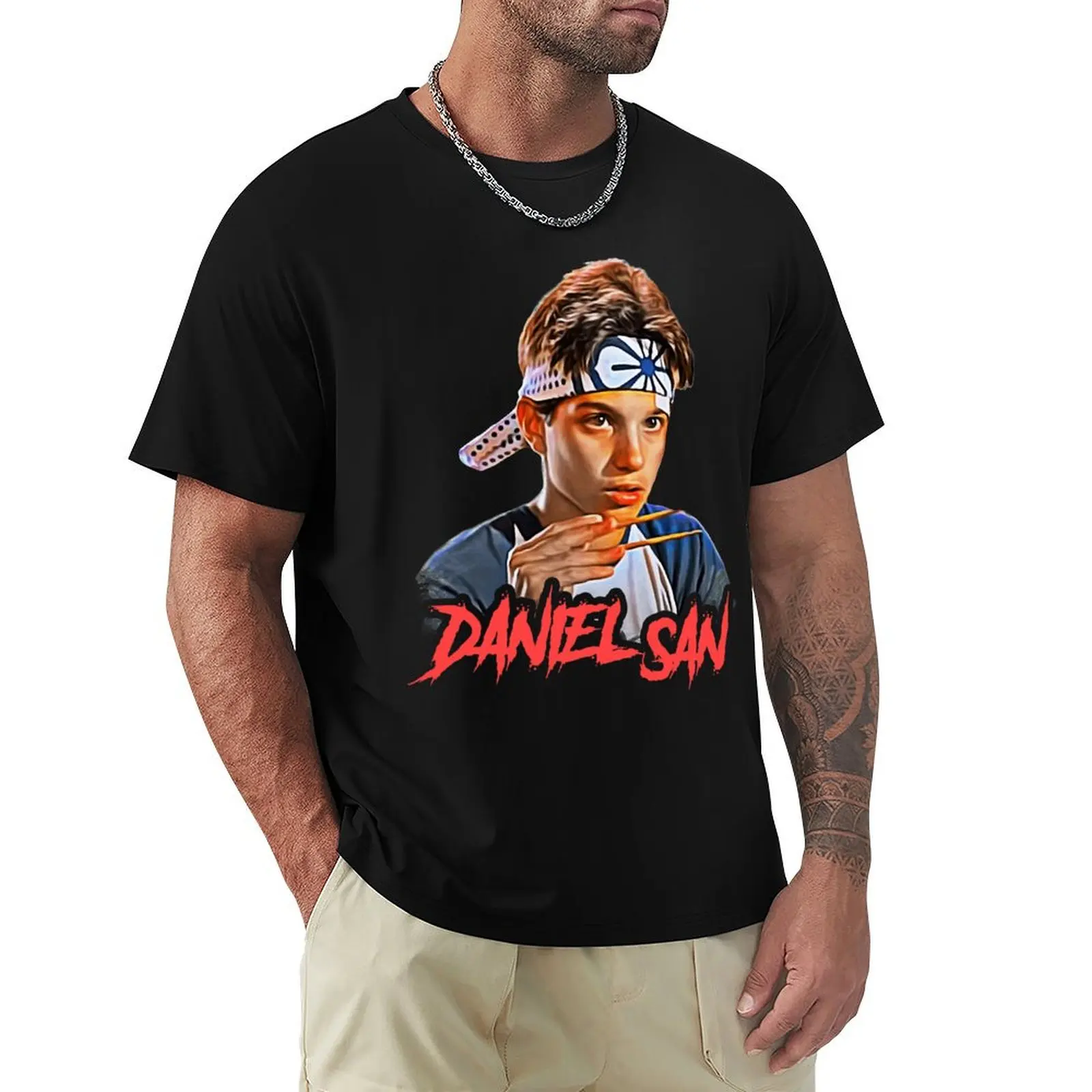 DANIEL SAN - KARATE KID T-Shirt t shirts for man slim fit T-Shirt