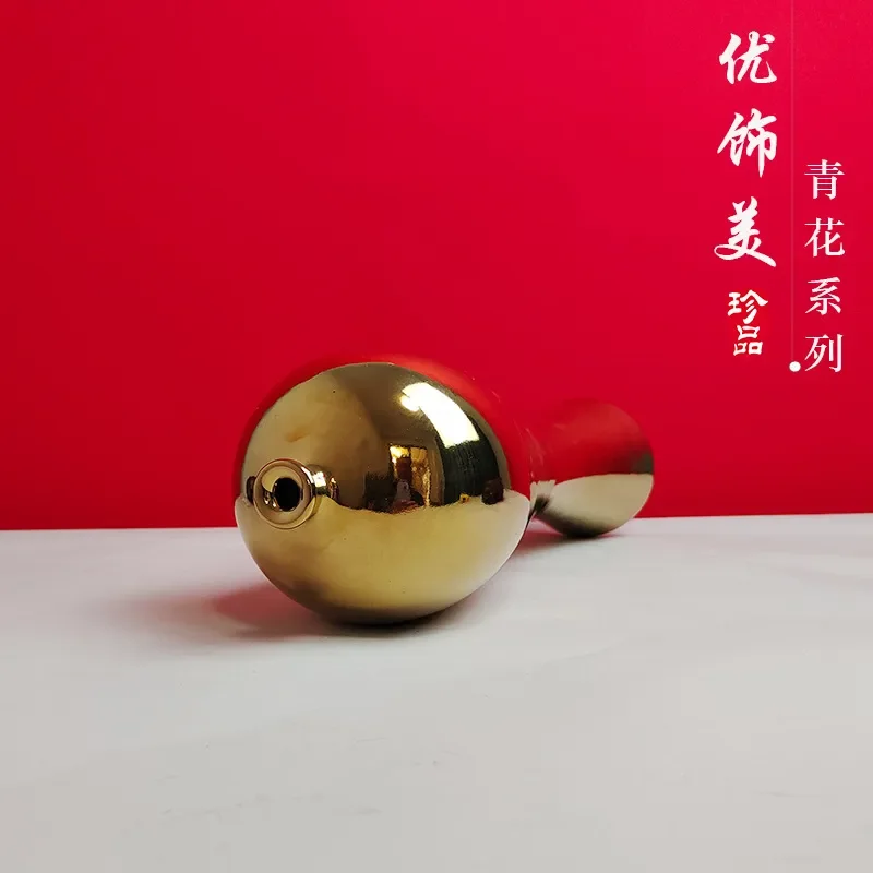 for Jingdezhen Ceramic Vase Small Mouth Ornament Home Flower Arrangement Simple Modern Creative Hydroponics Chinese Style