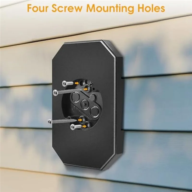 AT43-Siding Mounting Block Siding Mounting Kit Built-In Box Outdoor Light Mounting Block Siding Mounting Kit