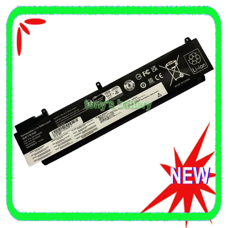 01AV405 01AV406 01AV407 00HW023 00HW022 00HW024 Battery for Lenovo ThinkPad T460s T470s SB10F46460 SB10F46461