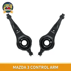 Svenubee 2pcs Rear Lower Rearward Suspension Control Arms for MAZDA 3 5 2004 2005 2006 2007 2008 2009-2015 MS76155, K522218