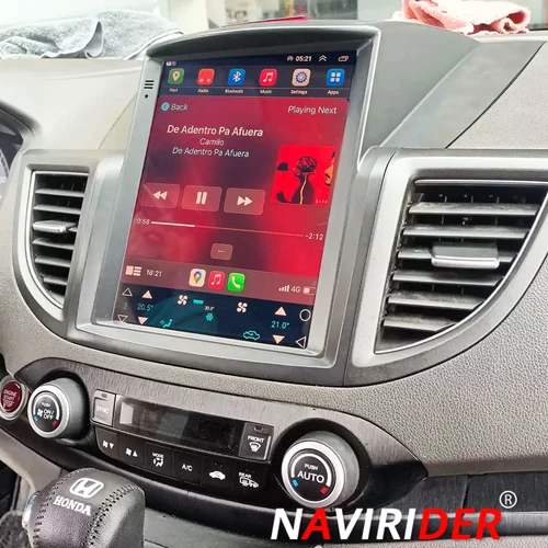 Android 14, vertikaler Touchscreen für Honda CRV CR-V 2012–2016, Autoradio, Multimedia-Video-Player, GPS-Navigation, Stereo, Carplay