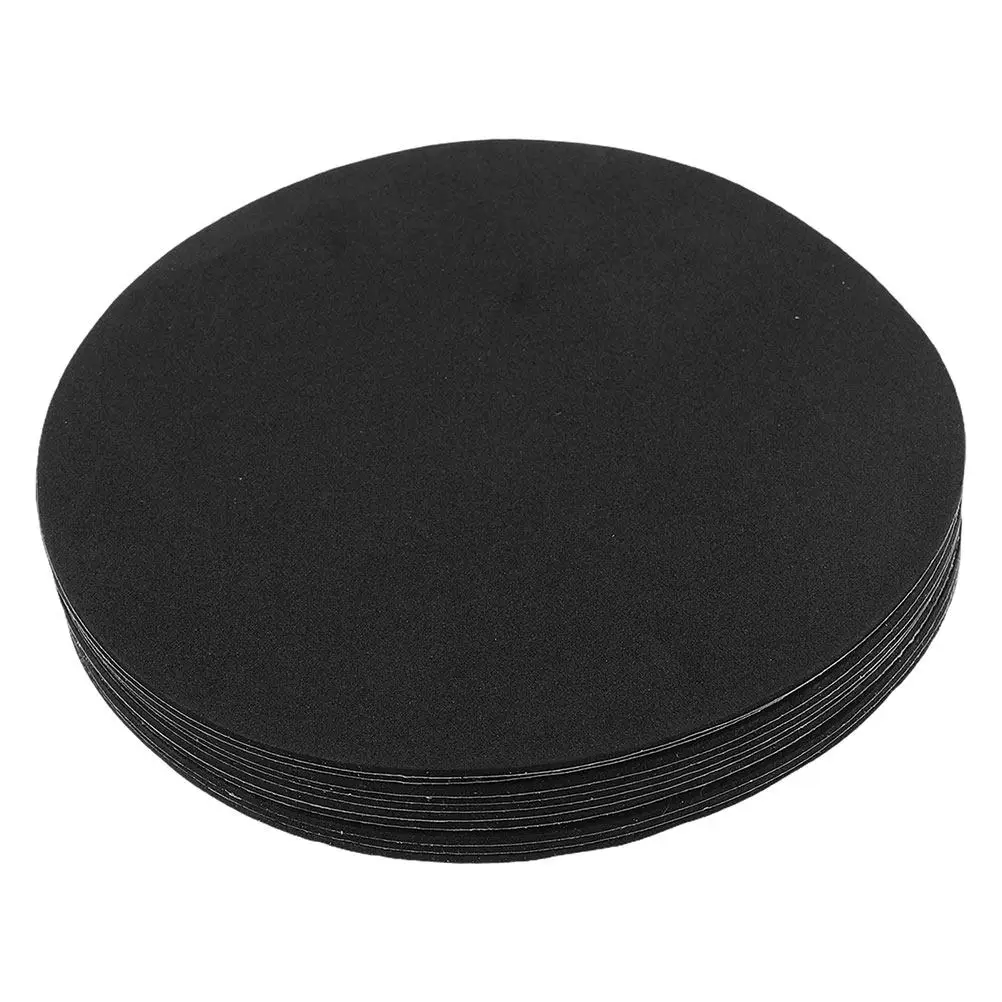 10pcs Round Isolation Sponge Pads for Furniture & Machines – Anti-Vibration, Sound Dampening, Noise Reduction