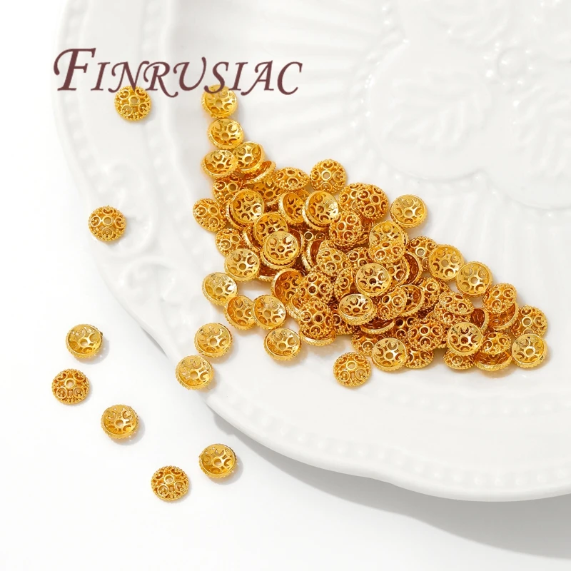 6Mm 18K Gold Plated…