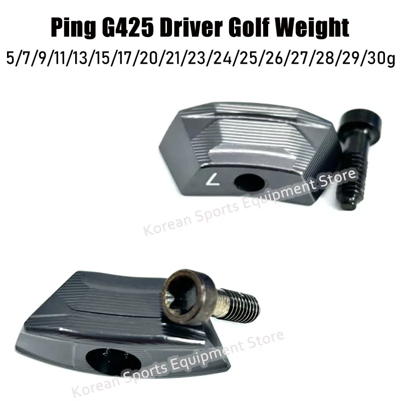 Golf Slider Weight Compatible for Ping G425 Driver Head 5/7/9/11/13/14/15/17/19/20/21/23/24/26/27/28/29/30/31/32/33g Golf Weight