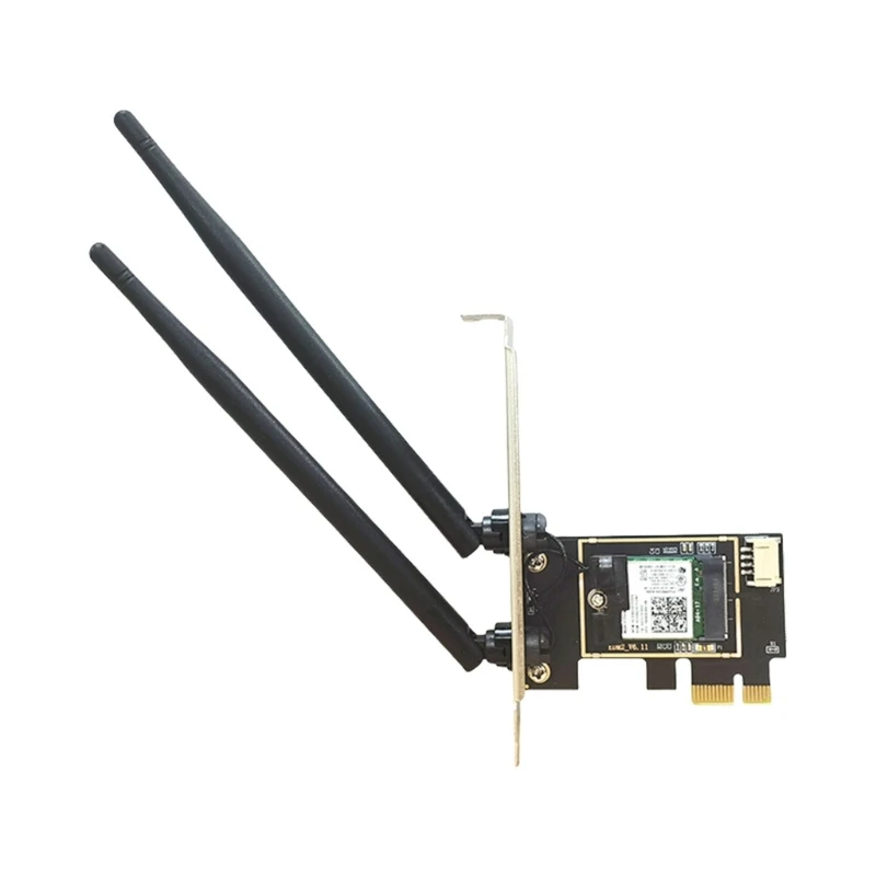 PCIEワイヤレスアダプターWIFI 5ネットワーキングカード802.11ac 1200Mbpsダブルバンドベストセール