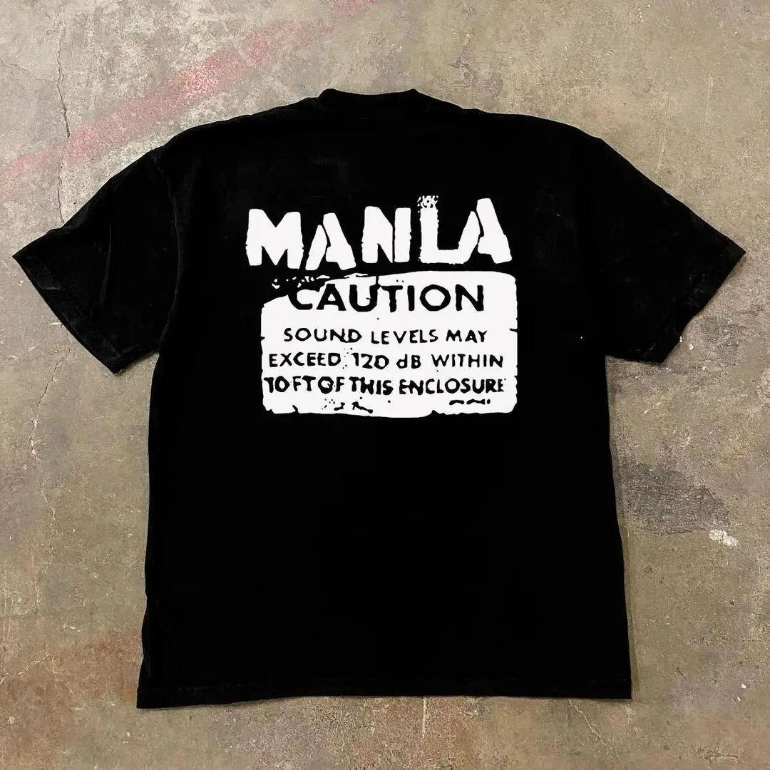 تي شيرت American High Street Retro مطبوع عليه حروف فضفاض ومريح من القطن الخالص بأكمام قصيرة لكل من الرجال والنساء