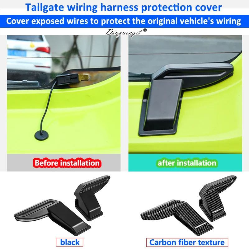Rear Window Heated Defroster Wire Protector & Decor Cover, Interior Mod Parts for 2019+ Suzuki Jimny JB64/JB74