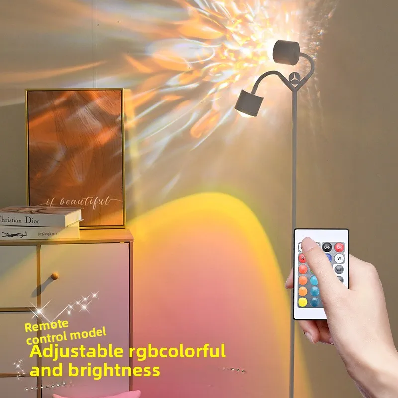 Ambient Light Water Ripple Live Broadcast Background Balcony Study Bedroom Universal Ambient Light