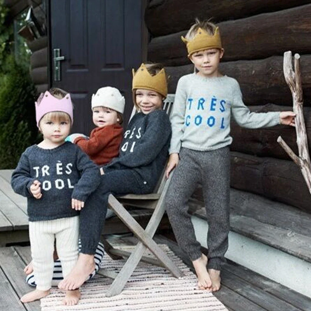 Corona de ganchillo para niños, gorro de punto para recién nacidos, gorros de Tiara con diamantes de imitación brillantes, accesorios para fotos,