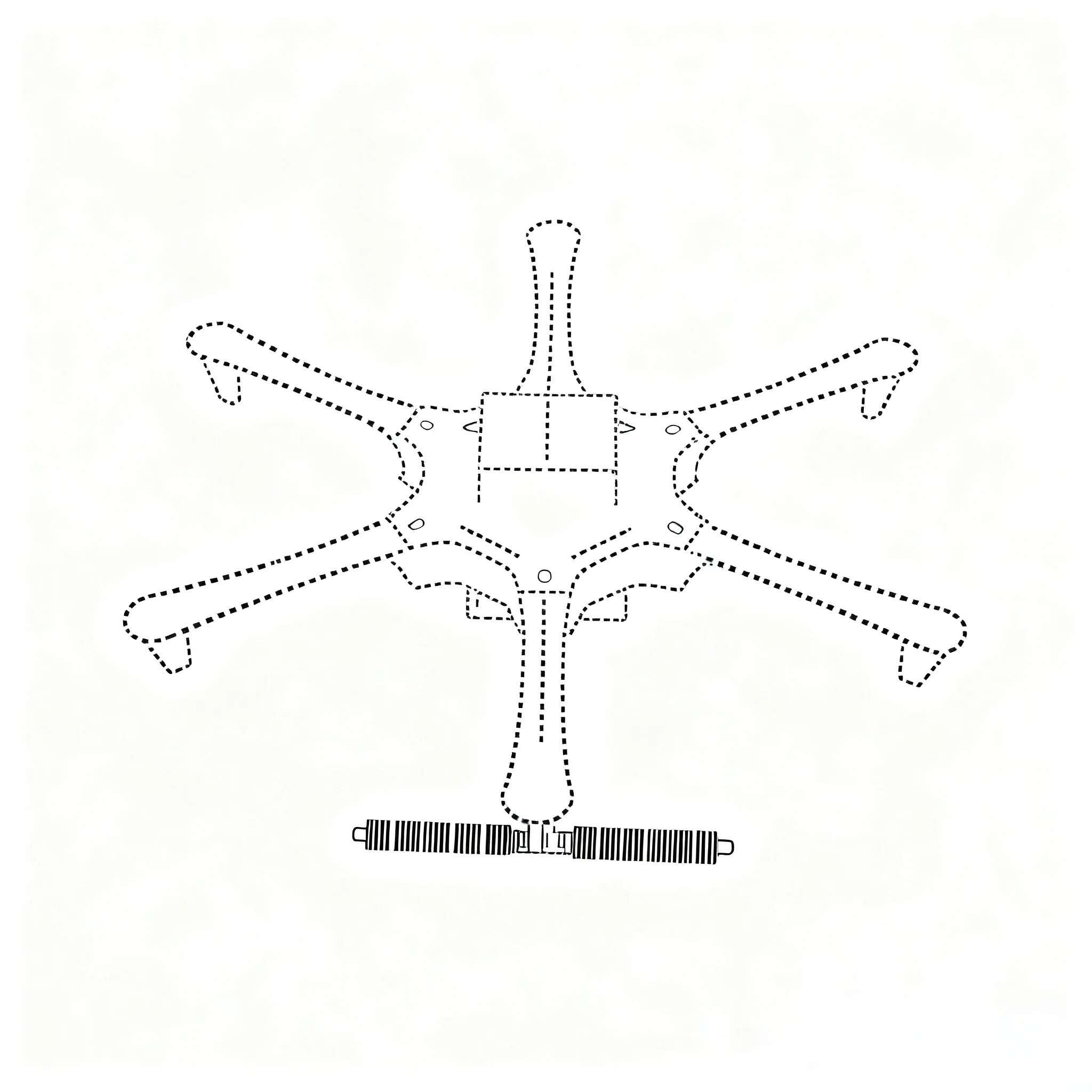 Kit de cadre de Drone Hexacopter S550 RC, train d'atterrissage FPV F550, Kit de mise à niveau de roue de flamme, cadre quadrirotor FPV Quad APM Pixhawk Ardupilot