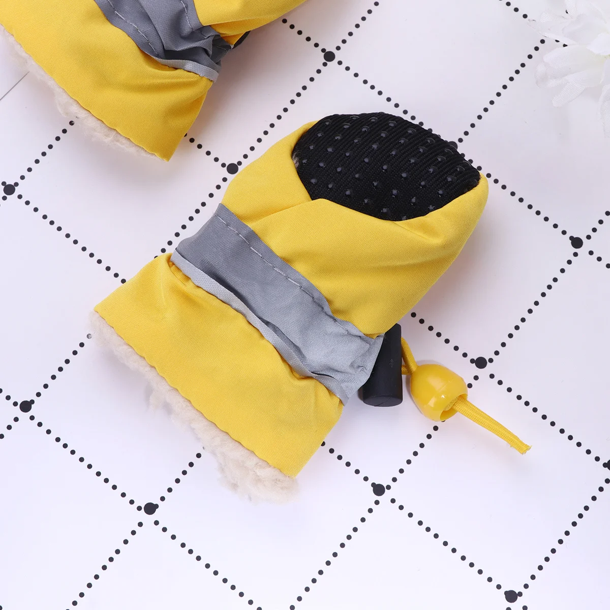 

Yellow Size 4 Dog Boots Pet Shoes Durable Anti-Slip Sole Paw Shield for Outdoor Activities Pet Shoes Dog Boots