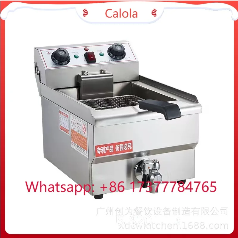 Commercial Electric Fryer Large Capacity Electric Fryer Strip Parallel Bar Fryer