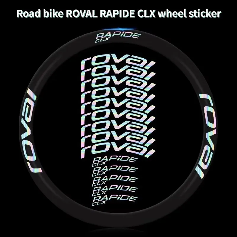 【セール中】ロードバイク RAPIDE CLX ホイールセットステッカーバイクリムデカールサイクリング防水保護ステッカー自転車アクセサリー装飾