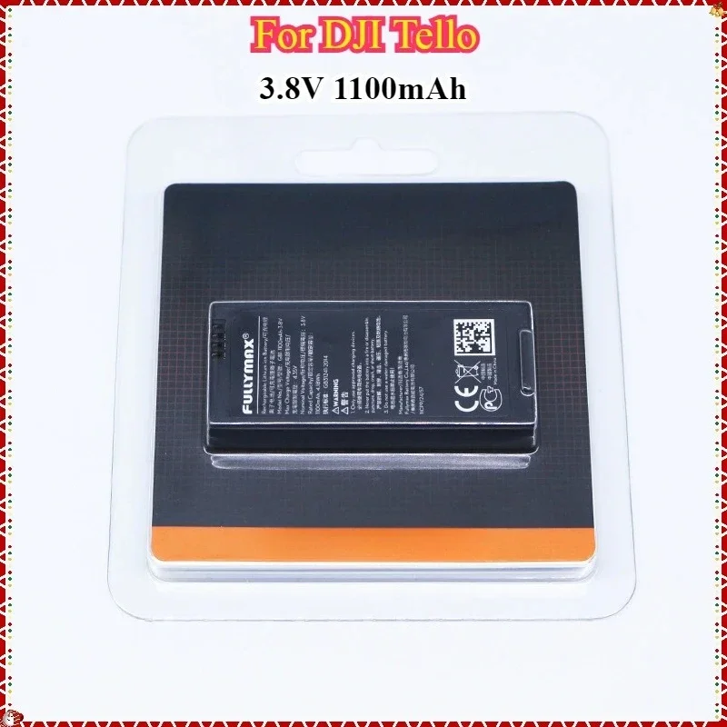 

New 3.8V 1100mAh for Fullymax Flight Battery for DJI Tello, Tello Edu Drone & Battery Charging Hub