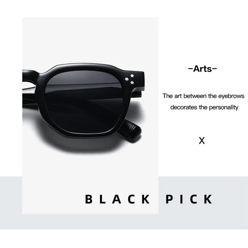 

Fashion Striped Temples Round Rivet Sunglasses Retro Vintage Driving Shades UV Protection Leopard Grey Eyewear for Women & Men