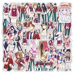 10/30/50pcs Ayanokouji Classroom of The Elite Anime Stickers Kawaii Horikita Kei Girls Sticker Laptop Scrapbooking Decals Gift