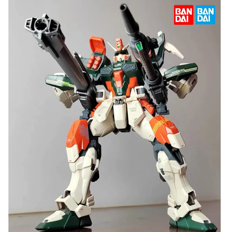 

Bandai Gundam Model Kit Anime Figure MG 1/100 GAT-X103 Buster Genuine Gunpla Robot Model Action Toy Figure Toys for Children