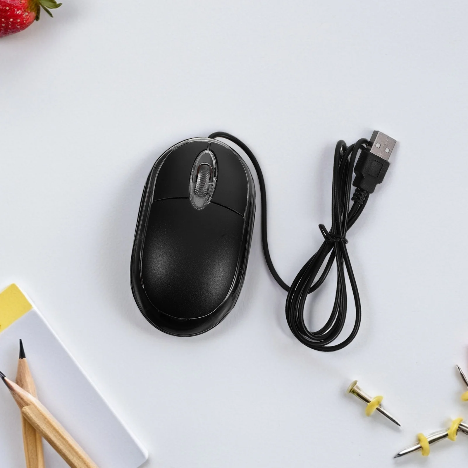

USB Wired Usb Wired Office Mouse Ergonomic Design for Laptop Computer 1000 DPI Precision Scroll Plug Play Optical Mouse