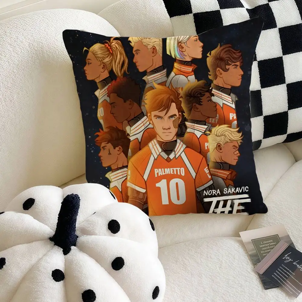 

AFTG A-All For The Game Pillow Case Luxury Double-sided For Car Pillows 45x45 Cushions Cover Home And Decoration Sofa Pillowcase