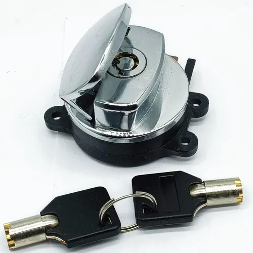 Imagen 2 del producto Llave de bloqueo del interruptor de encendido para harley-davidson FLHP ROAD KING POLICE 2007-2013/FLHR ROAD KING 2007-2013/FLHRI ROAD KING 1996-2006