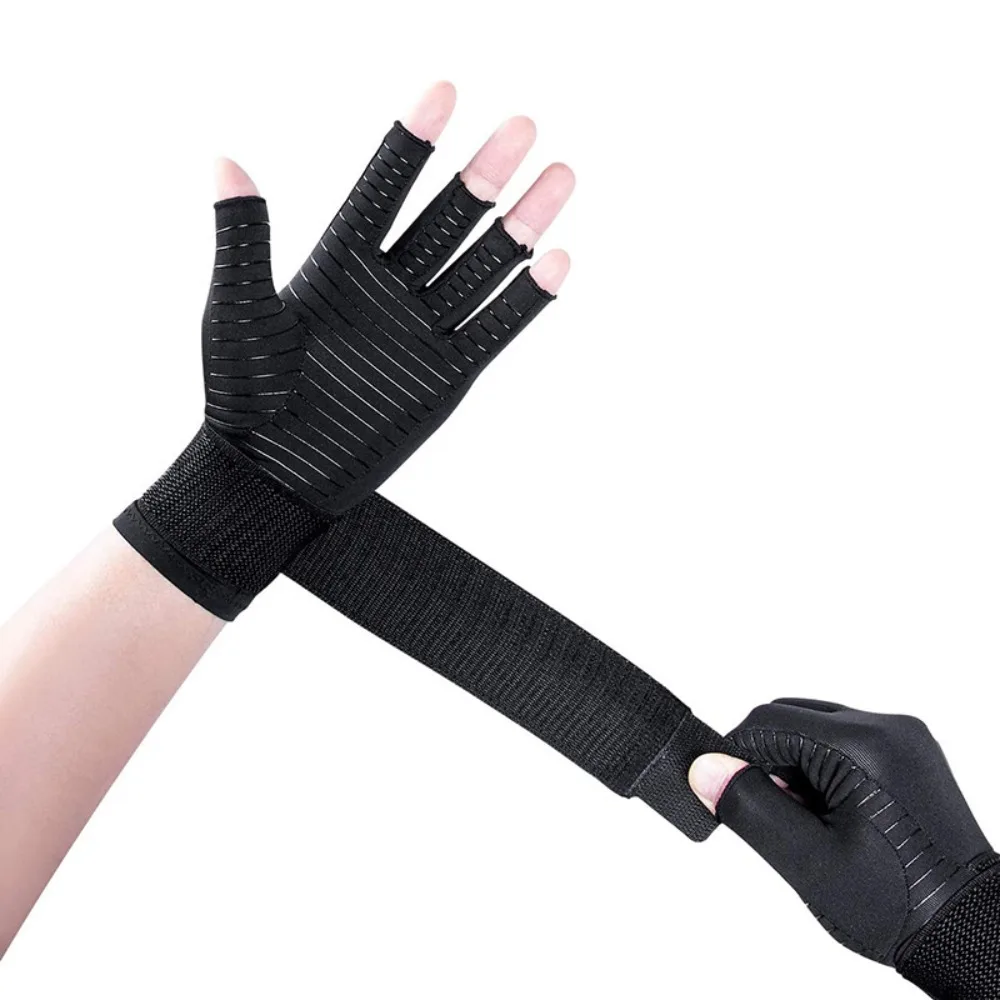 luvas-de-silicone-respiraveis-com-protecao-solar-antiderrapantes-de-fibra-de-cobre-resistentes-ao-desgaste-meio-dedo-com-tiras-para-ciclismo