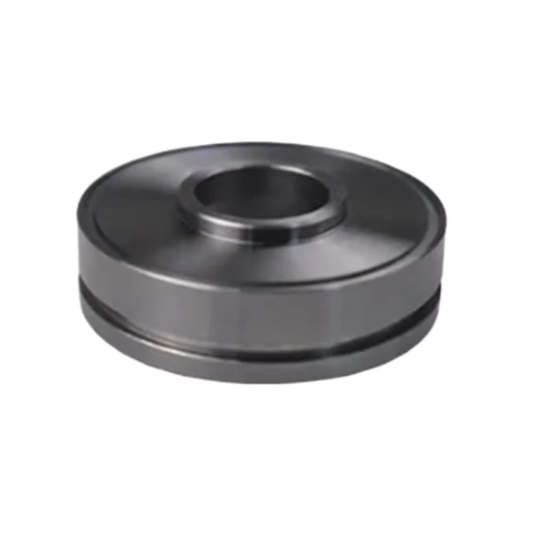 

CNC machined stainless steel stepped disc bushing, ring bushing, double flange