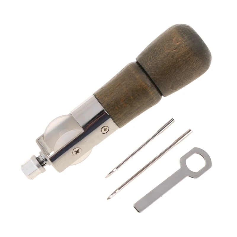 

Portable Stitching Awl Hand Stitcher Repair Tool Leather Heavy Fab rics