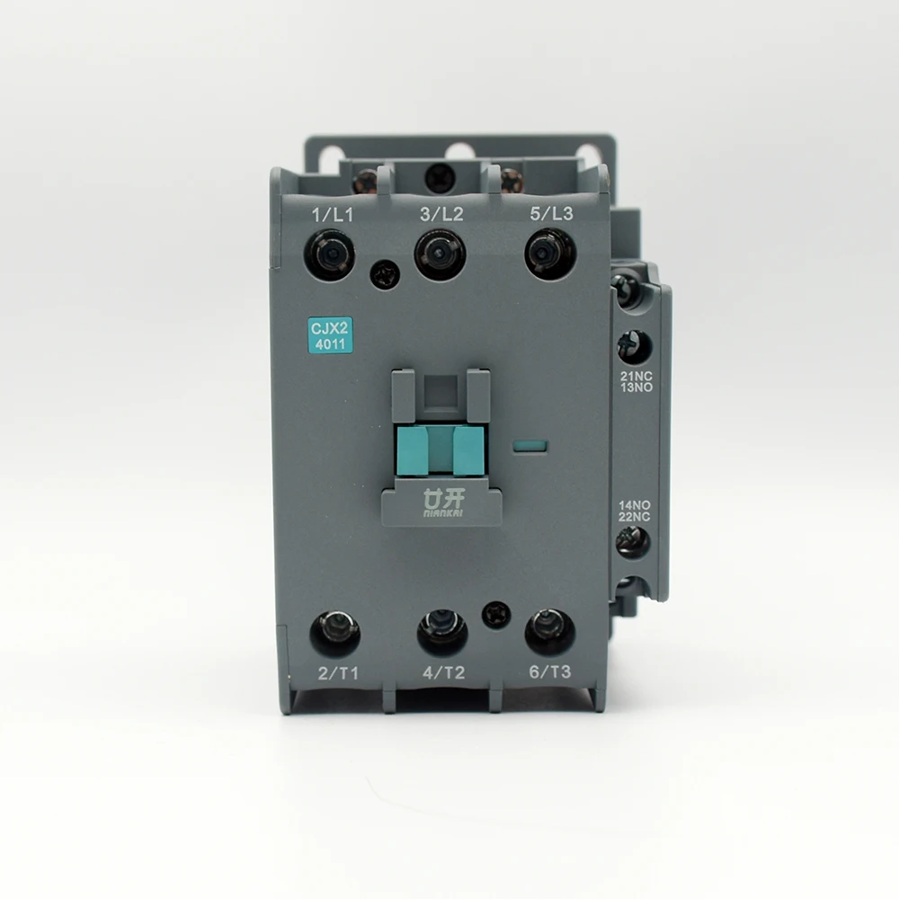 

AC contactor 40A 3P+1NO1NC Rail installation lc1d CJX2- 4011 1 normally open contact 1 normally closed contact