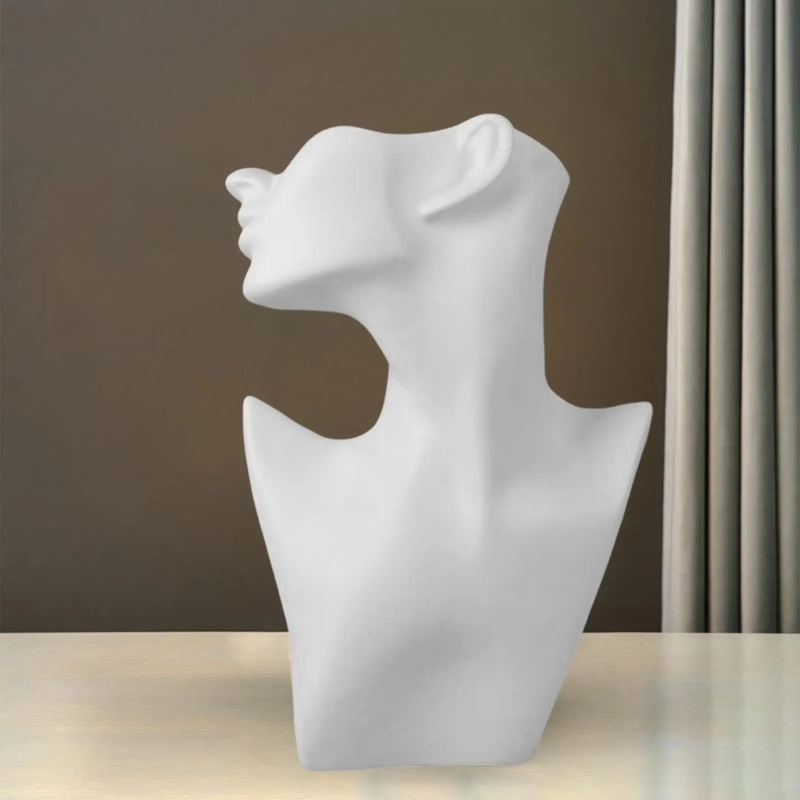 

Креативная подставка для ожерелья и сережек, подставка для ювелирных изделий, дисплеи для ювелирных изделий, держатель для бюста