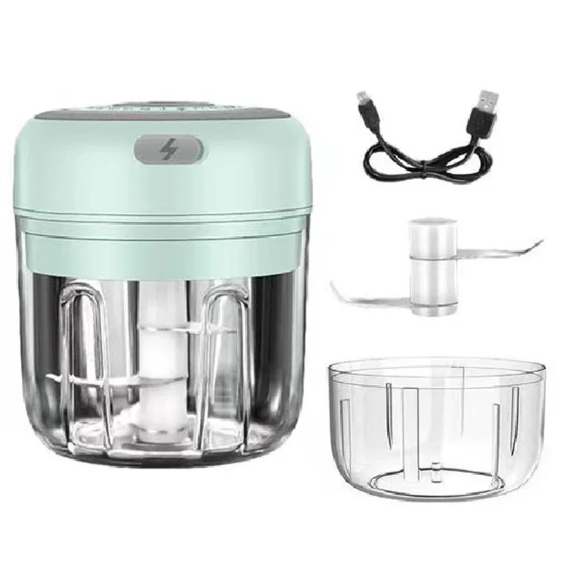 Xiaomi Portable Wireless Portable Electric Food Chopper Mini Electric Garlic Masher USB Rechargeable Meat Grinder and Masher