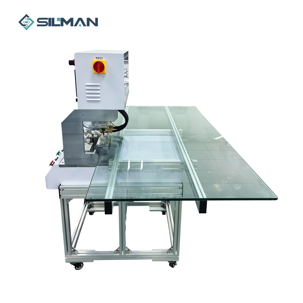 เครื่องซ่อมจอ ST-65 Silman Mini Tab Acf Tv Cof Bonding Machine สำหรับซ่อมสายแอลซีดีแบบยืดหยุ่น แผงไฟแอลอีดี และเครื่องจักรอื่นๆ
