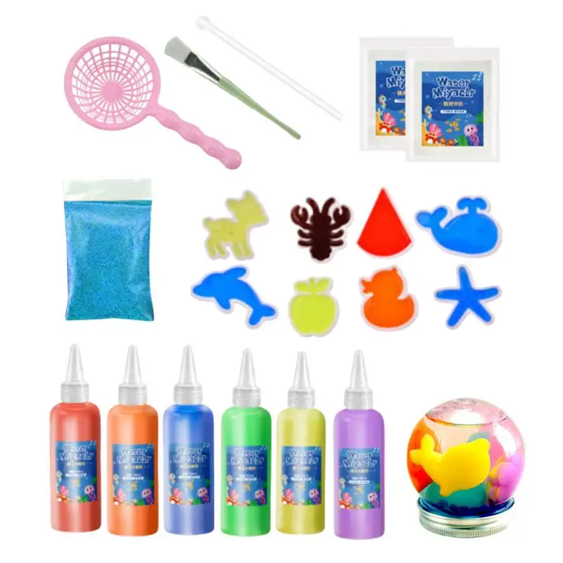 DIY Fairy Magic Water Elf Ocean Toy Set For Kids Kids Craft Kit for Sea Creature Water Elf Kit Fun And Early Education Toys Gift