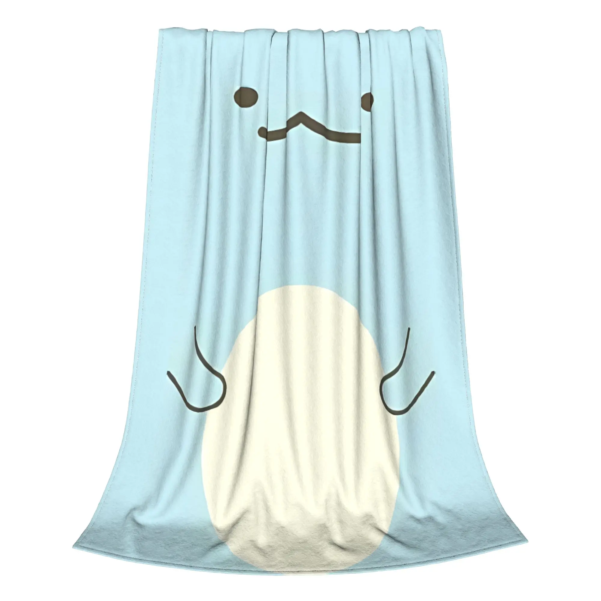 1PC Home Cutecore Sumikko Gurashi Tokage Animal Face Blanket Super Cosy Plush Home Living Room Sofa Halloween