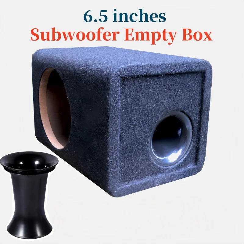 

6.5-inch Subwoofer Empty Box, Pure WooferBox,1Piece Subwoofer Housing,DIY Passive Sound Box, Car/Home Subwoofer Box,Hole 145mmm