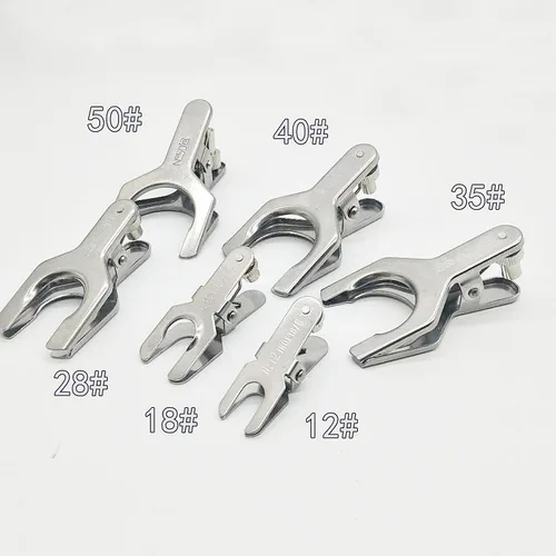 Abrazadera para molino de bolas de acero inoxidable 12 # 18 # 28 # 35 # 50 # Abrazadera de rótula abrazadera de metal de bola 1 pieza