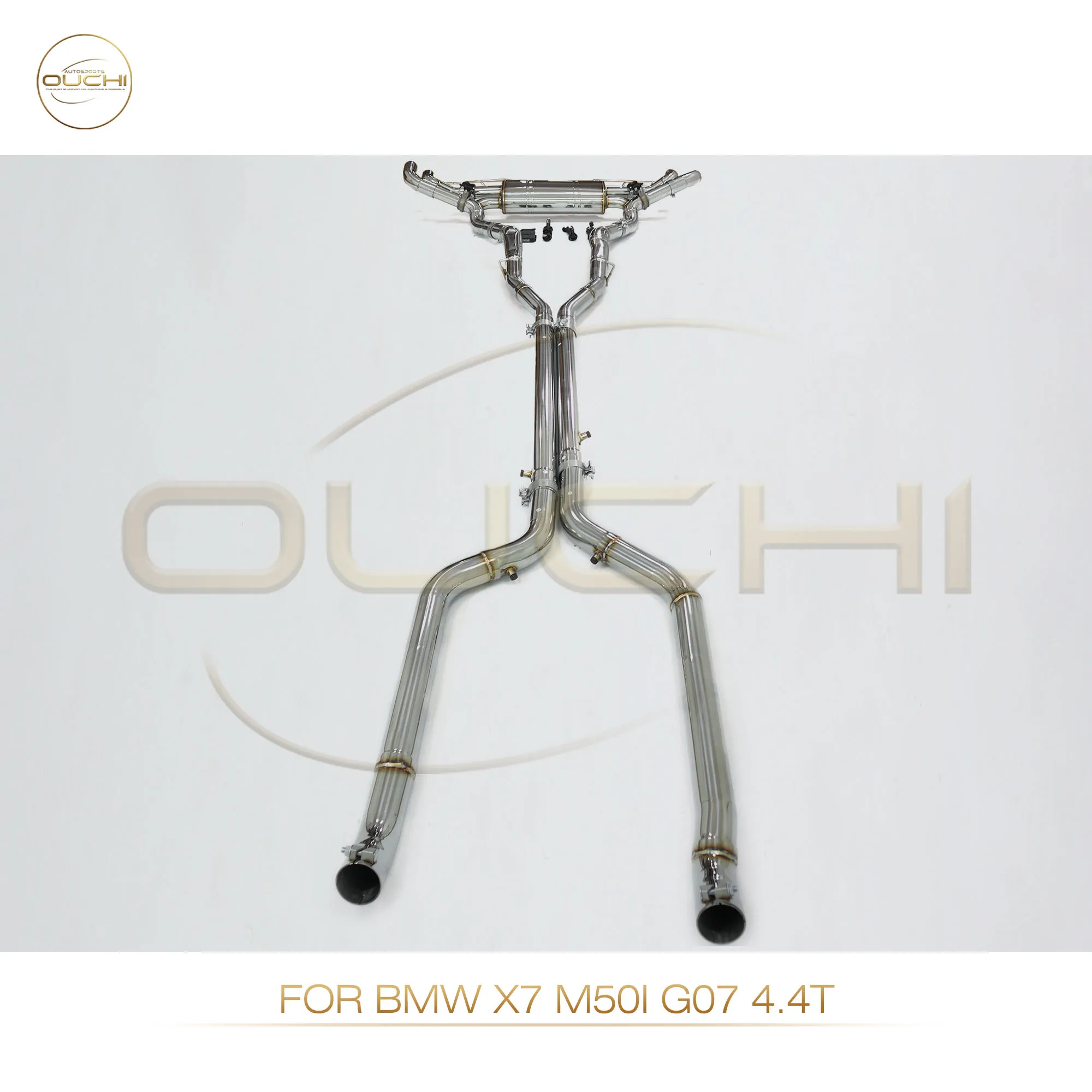 

OUCHI High Performance Catback For BMW X7 M50I G07 4.4T Stainless Steel Electronic Valve Muffler Car Exhaust Clear Loud Sound