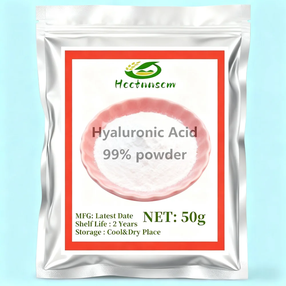 99% مسحوق حمض الهيالورونيك مستحضرات التجميل HA مرطب منخفض الوزن الجزيئي ، مضاد للأشعة فوق البنفسجية تبييض البشرة شحن مجاني #1