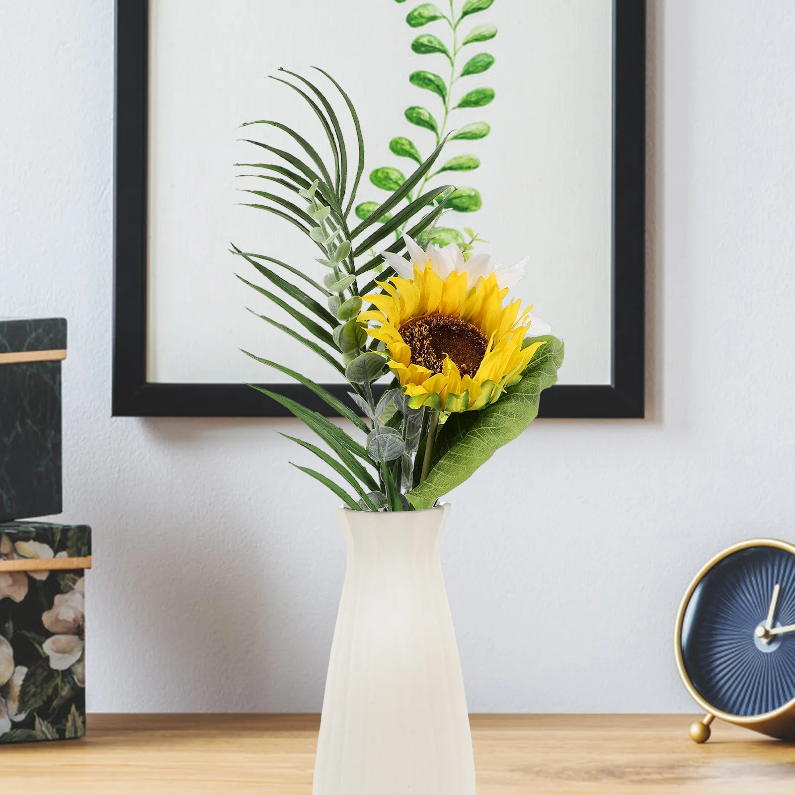 

Sunflowers Artificial Decoration Brides Bouquets for Wedding Holding Bridesmaid