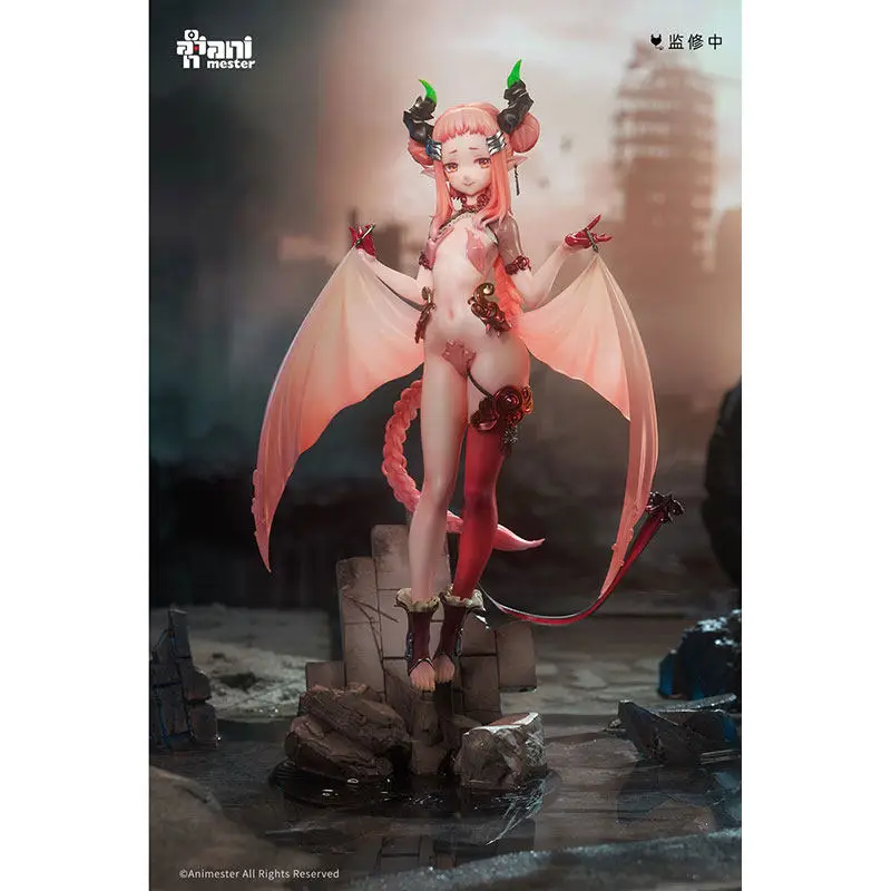 

AniMester Little Succubus Yaya 1/7 Scale Figure Bishoujo Doll Beautiful Model Ornament Toys Surprise Gift