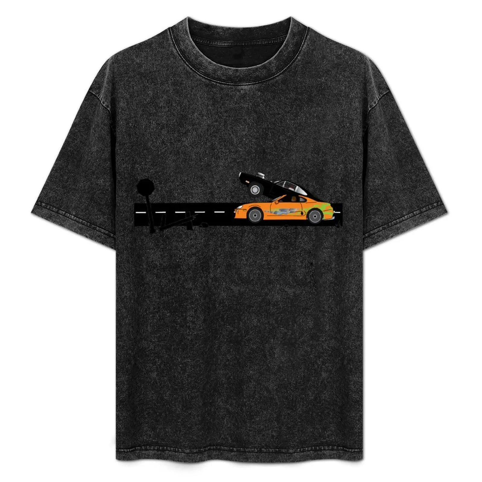 

The Fast and the Furious Classic Moment T-Shirt Fashion Pattern Printed Tee Shirt
