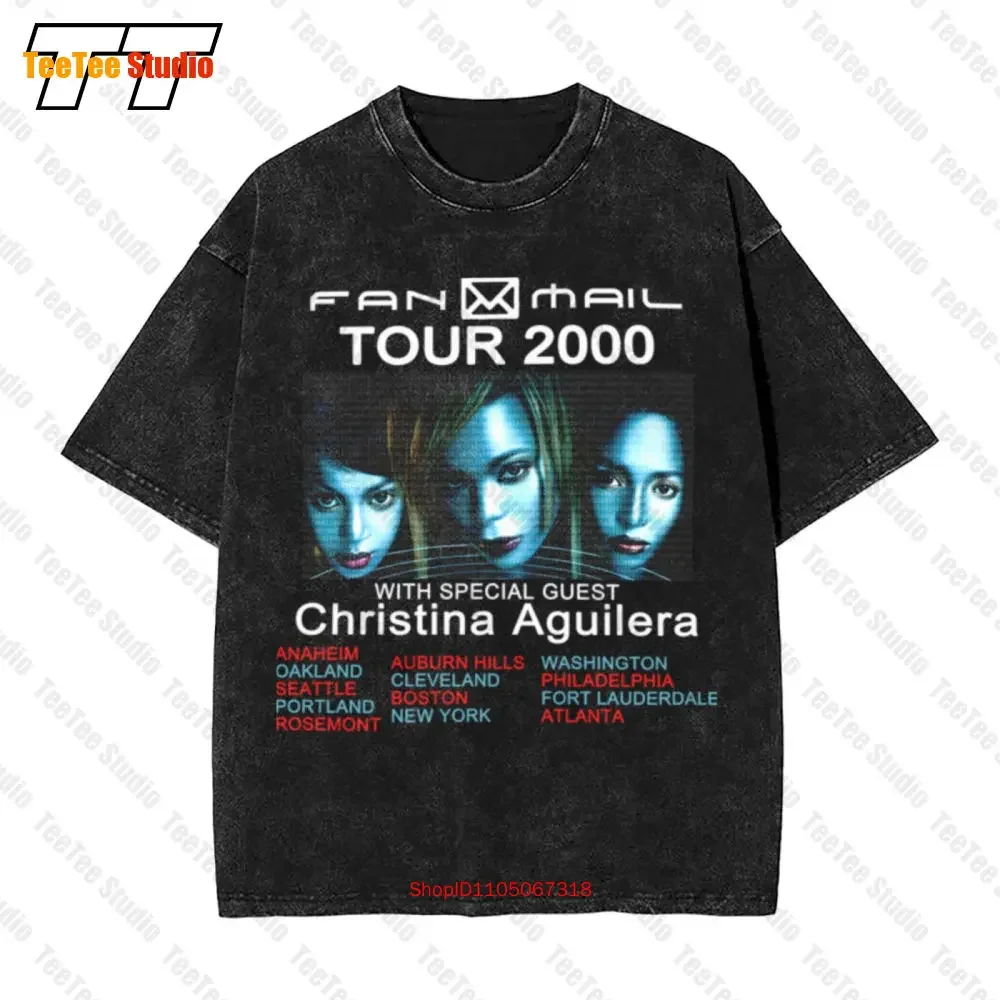Tlc Fan Mail Tour Hip Hop Rap No Scrubs Vintage Oversized T-Shirt MYDK