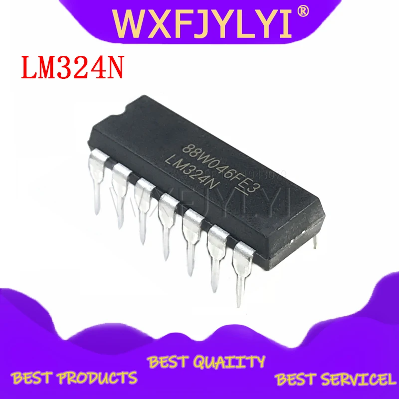 10PCS LM324N DIP14 LM324 DIP DIP-14 new and  original IC