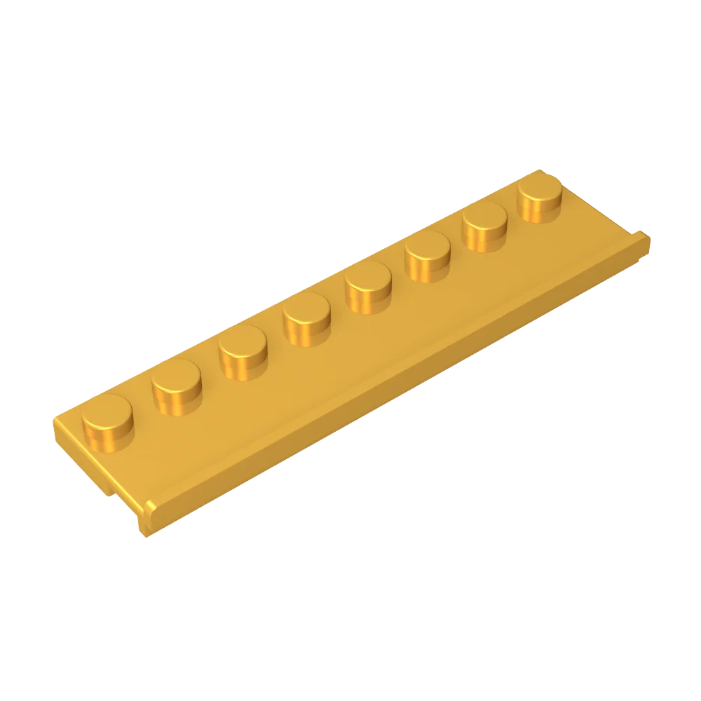 Gobricks GDS-747 플레이트 스페셜 2x8 도어 레일 포함 레고 30586 어린이 DIY 빌딩 블록 기술과 호환 가능