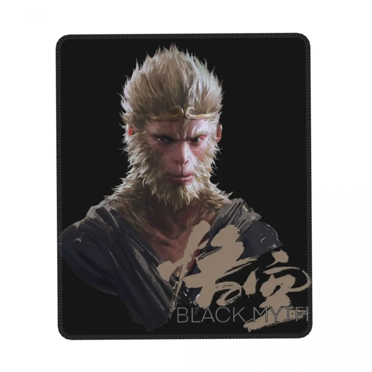 Black Myth Wukong Monkey King Mouse Pad High Quality Print Multi-size 2024 Game Desk Mat For HomeBlack Myth Wukong Monkey King