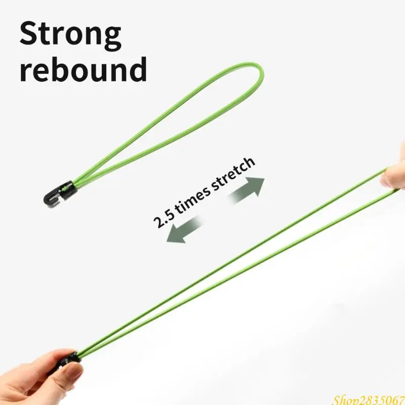 20pcs Industrial Elastics Hook Cord สำหรับการรักษาแบนเนอร์สุทธิอุปกรณ์กลางแจ้ง 831f