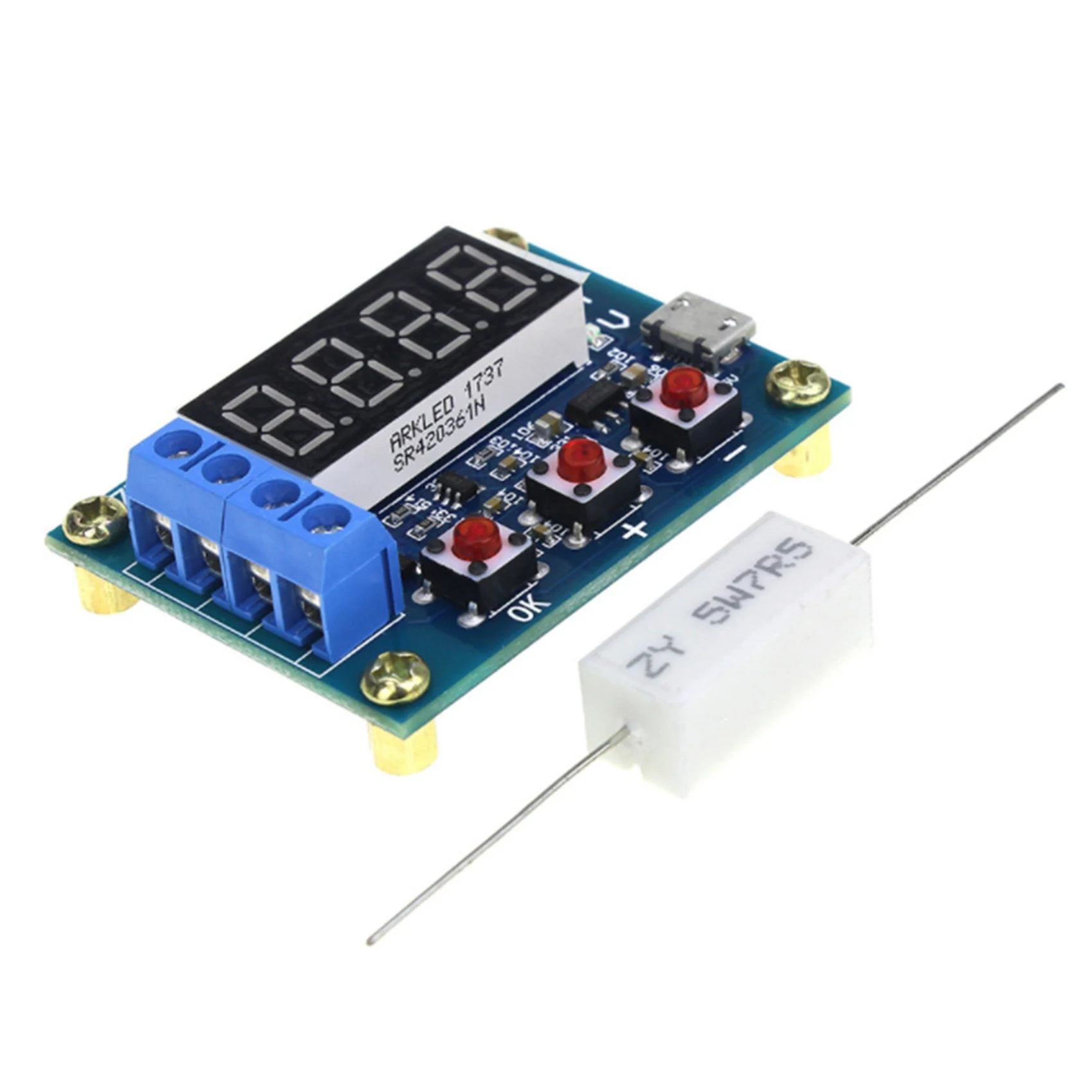 ABSQ-ZB2L3 18650 Battery Tester External Load Discharge Type 1.2-12V Battery 18650 Equal Capacity Tester Discharge Meter