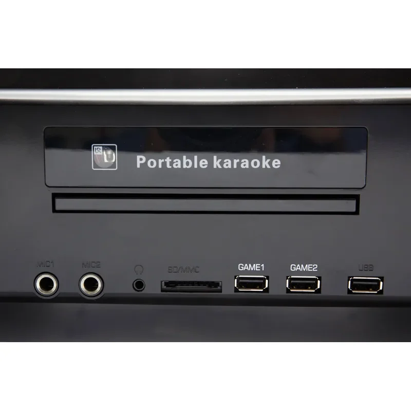 Portable DVD Player with LED Screen TV Tuner USB Card Reader Game Support MP3 Video Playback Home Entertainment Device