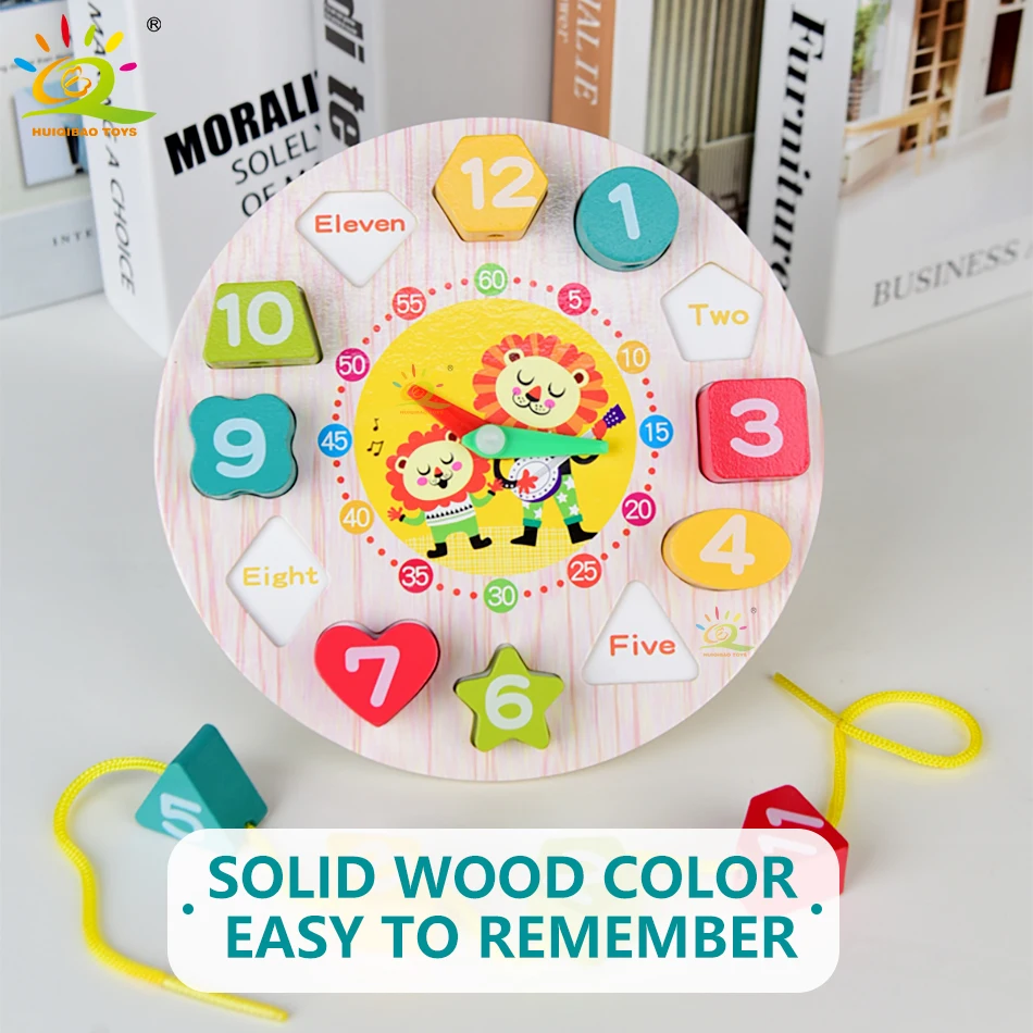 子供のための幾何学的な色のデジタル形状の教育木製パズル,幼児のためのインタラクティブな赤ちゃんのおもちゃ